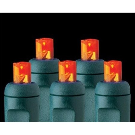 Reinders Reinders 5MM50ORG-T 5mm Twinkle Light Strands - Orange 5MM50ORG-T